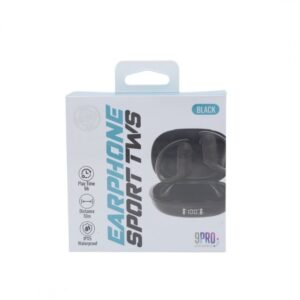 9Pro Wireless headphones SPORT TWS Black