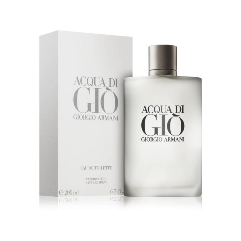 Acqua Di Gio Eau De Toilette By Giorgio Armani For Men 200ML