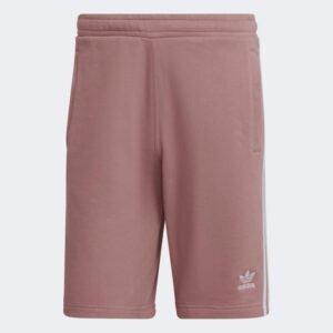 Adidas Mens' 3-Stripes Sweat Shorts- شورت اديداس ث خطوط للرجال لون بنفسجي