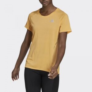 adidas Women's Adi Runner Tee T-Shirt- تيشيرت اديداس راننر للنساء لون أصفر