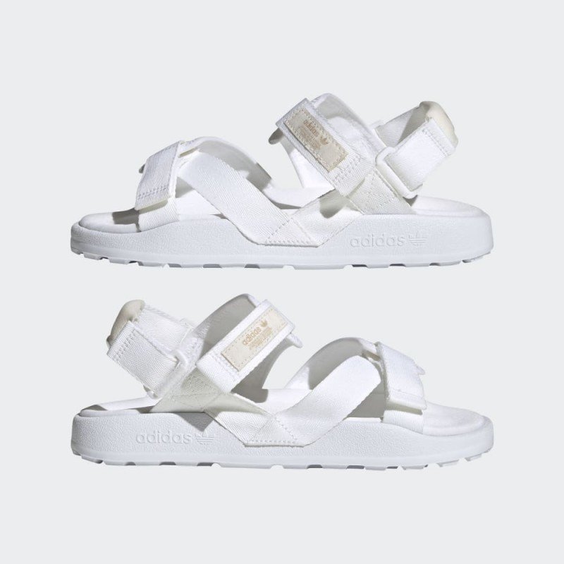 adidas ADILETTE ADVENTURE SANDALS صندل ستاتي لون أبيض