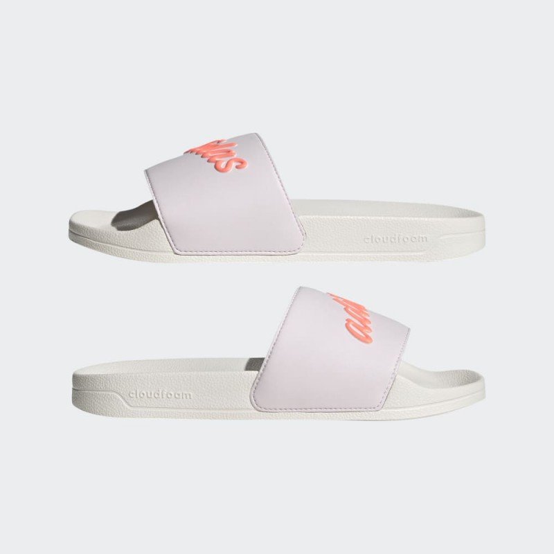 adidas Women's Adilette Shower Slide شبشب للنساء لون ابيض