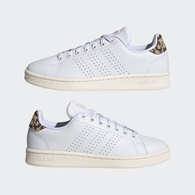adidas Women's Advantage Shoes - White - حذاء اديداس ادفانتج للنساء لون أبيض