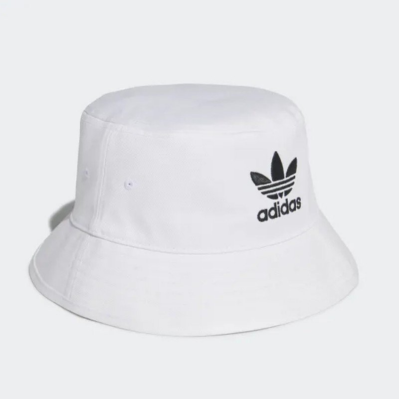 adidas Adicolor Trefoil Bucket Hat - White