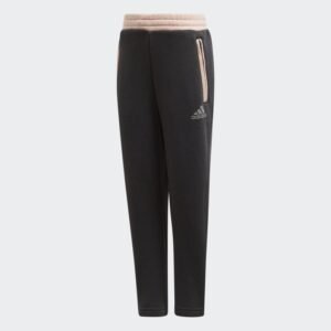 adidas Comfi Training Pant Black- بنطلون كموفي للأطفال لون أسود وزهري