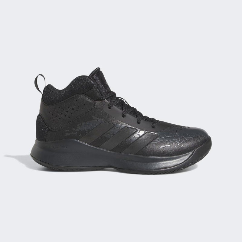 adidas Unisex' Cross Em Up 5 Wide Shoes - Black- حذاء اديداس كروس اي ام اب 5 وايد للجنسين لون أسود