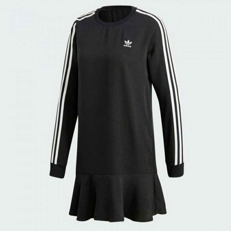 Adidas Womens Originals Dress- فستان اديداس اورجينال للنساء لون اسود