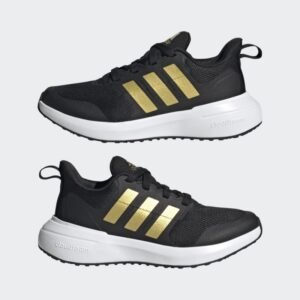 adidas FortaRun 2.0 Cloudfoam Lace Shoes حذاء اديداس فورتا رن 2.0 كلاود فوم للنساء لون اسود