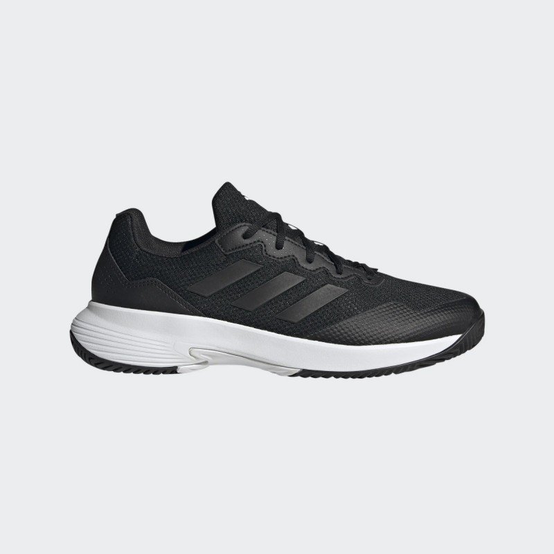 adidas Men's Gamecourt 2.0 M Tennis Shoes - Black- حذاء اديداس جيم كورت 2.0 تينس للرجال لون أسود