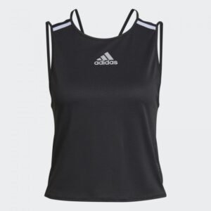 adidas Womens' HEAT.RDY Running Tank Top - Black- توب تانك اديداس هيت ريدي للنساء لون اسود