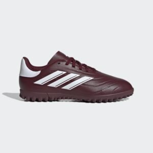 Adidas Kids Copa Pure II Club Turf Boots - Burgundy