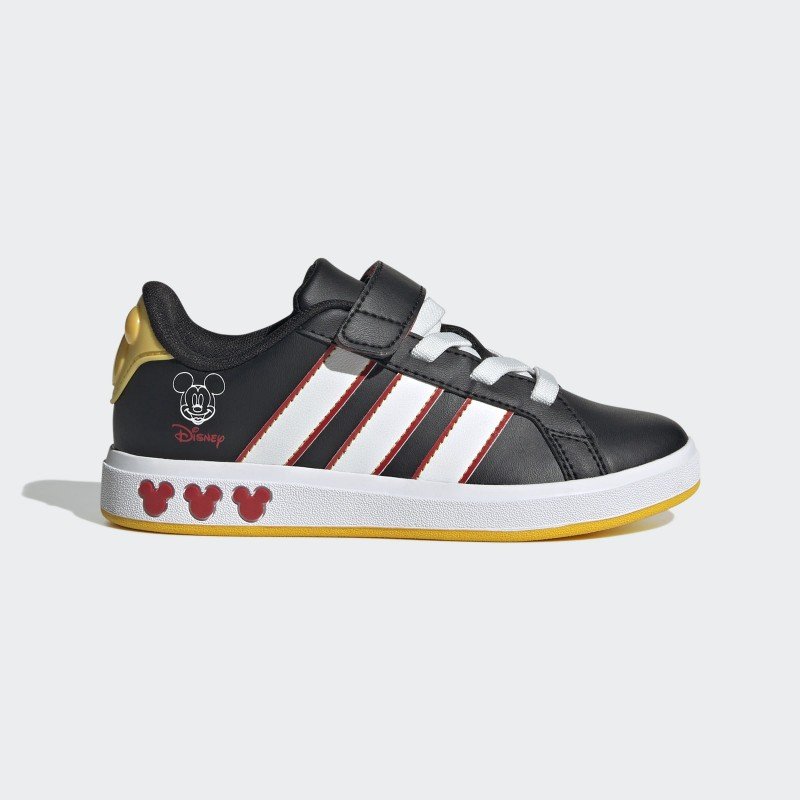 adidas Kids' Disney Mickey Mouse Grand Court Shoes - Black