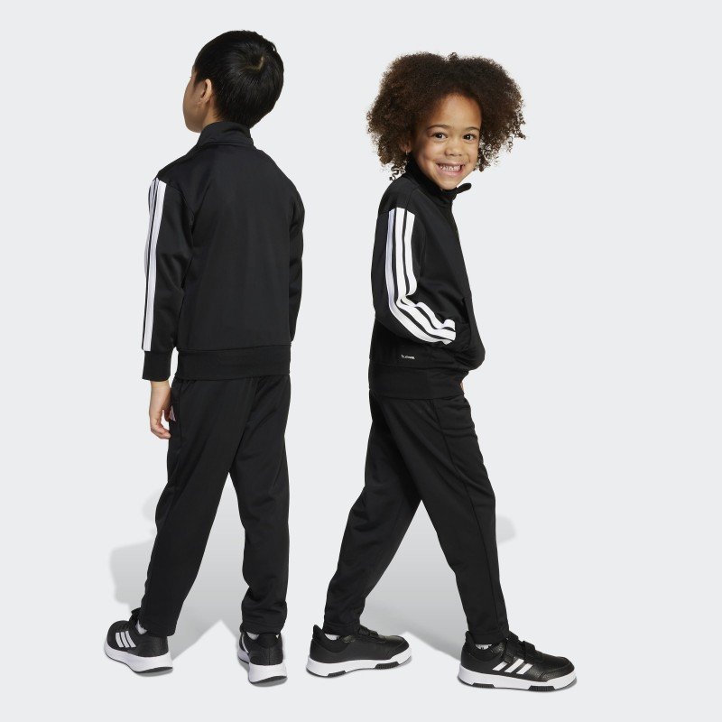 adidas Kids' Unisex Essentials Climacool Track Suit - Black