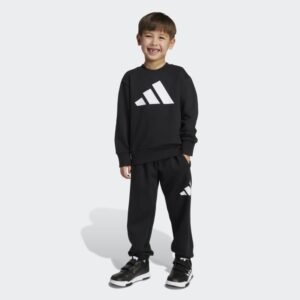 adidas Kids' Unisex Essentials Joggers Set - Black