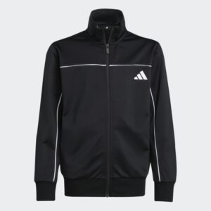 Adidas Kids' Unisex Tricot Colour Pop Track Suit - Black