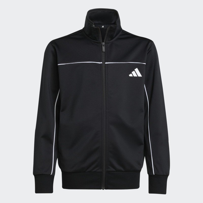 Adidas Kids' Unisex Tricot Colour Pop Track Suit - Black