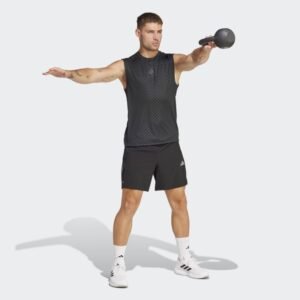 adidas Men's 3-Stripes Power Tank Top - Black