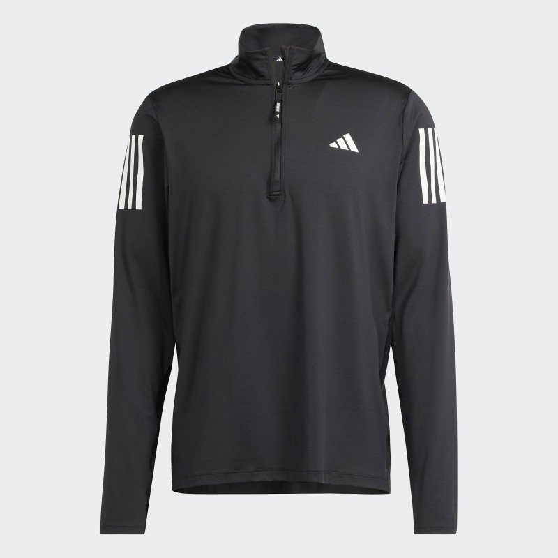 adidas Men's Own the Run Half-Zip Jacket - Black