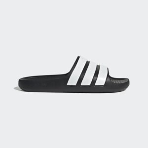 adidas Mens' Adilette Flow Slides - Black