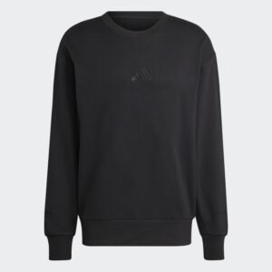 Adidas Mens' ALL SZN French Terry Sweatshirt- Black