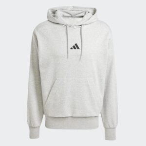 Adidas Mens' Essentials Feelcozy Fleece Hoodie - Grey