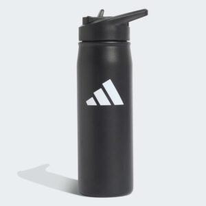 adidas Metal Bottle Straw 0.6 Liter - Black