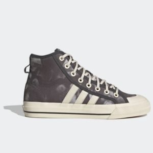adidas Nizza Hi RF Shoes - Grey- حذاء اديداس نيزا هاي ار اف للجنسين لون رمادي