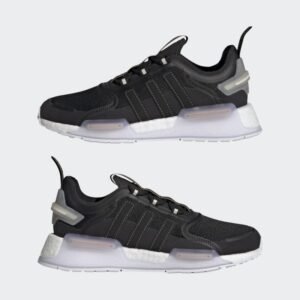 adidas Womens' NMD_V3 Shoes - Black- حذاء ايداس ان ام دي في 3 للنساء لون أسود ونعل أبيض