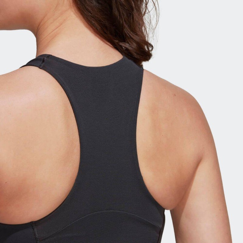 adidas Womens' Powerimpact Luxe Training Bra- صدرية اديداس بور ايمباكت للنساء لون أسود