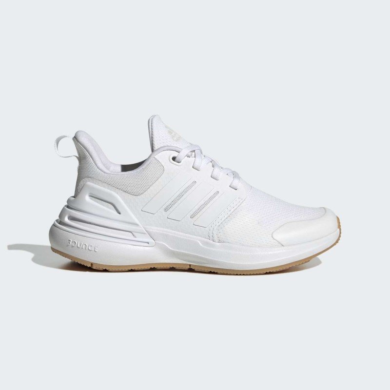 حذاء اديداس رابيد سبورت بونص لس للجنسين لون أبيض-adidas RapidaSport Bounce Lace Shoes - White