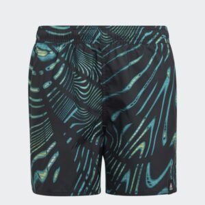 adidas Kids' Souleaf Sho Y Swimsuit Short- شورت اديداس سوليف شو واي للأطفال لون أسود