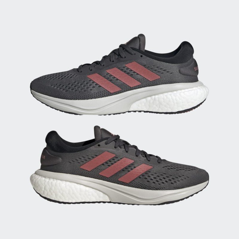 adidas Womens' Supernova 2 Running Shoes - Grey
