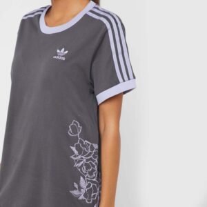 adidas Womens' Originals Tee - Grey- تيشيرت اديداس اورجينال للنساء لون رمادي