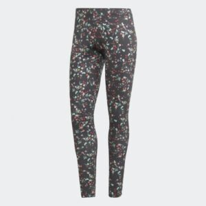 adidas Womens' Originals Floral Tights  Leggings- بنطلون اديداس ضيق رياضي للنساء لون متعدد
