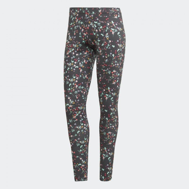 adidas Womens' Originals Floral Tights  Leggings- بنطلون اديداس ضيق رياضي للنساء لون متعدد