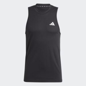 adidas TRAIN ESSENTIALS FEELREADY TRAINING TANK TOP تيشيرت للشباب لون اسود