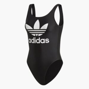 adidas Women’s Originals Trefoil Swimsuit – Black- مايوه اديداس تريفول للنساء لون أسود