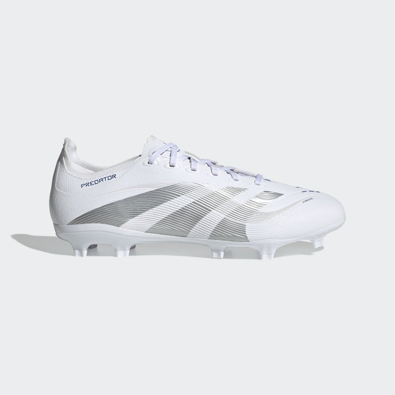 adidas Unisex' Predator League Firm/Multi-Ground Cleats- White