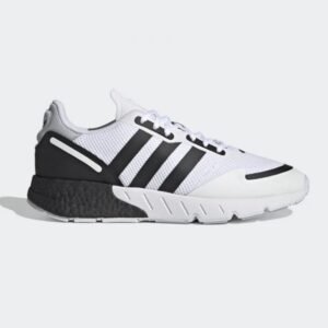 adidas ZX 1K Boost Shoes - حذاء اديداس زد اكس 1 كي بوست للرجال لون أبيض وأسود