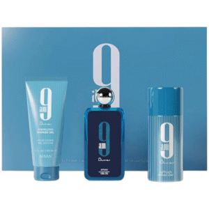 Afnan 9 AM Dive Gift Set Eau de Parfum 100ml+Shower Gel 150ml+Deodorant 250ml for Men