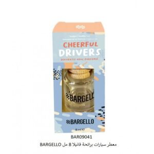 bargello معطر سيارات برائحة الفانيلا 8 مل cheerful drivers