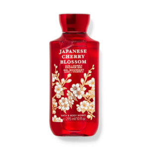 جل استحمام باث أند بودي وركس – زهرة الكرز اليابانية 295 مل Bath & Body Works Japanese Cherry Blossom Shower Gel – 295ml