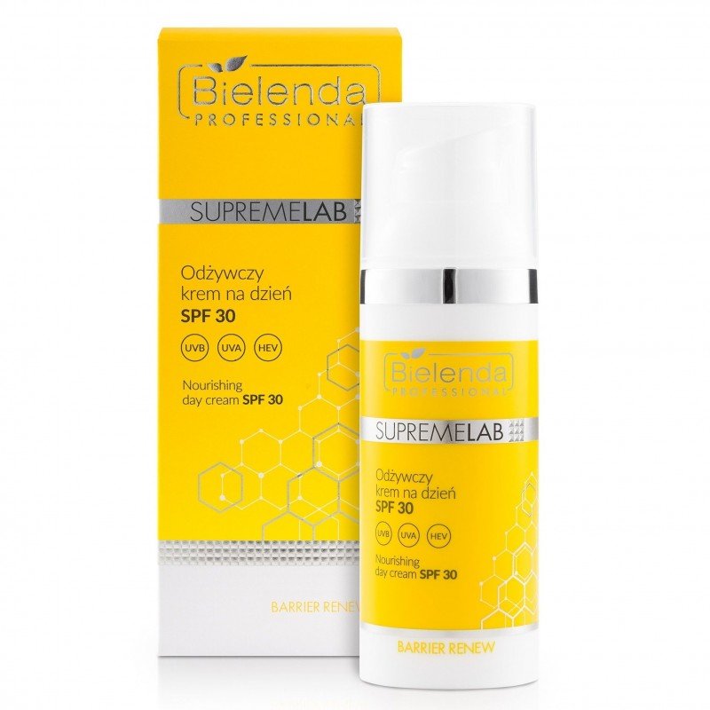 Bielenda Professional Supremelab Barriew Renew Nourishing Day Cream SPF30 50ml كريم نهاري مغذي للبشرة مع حماية من أشعة الشمس SPF31