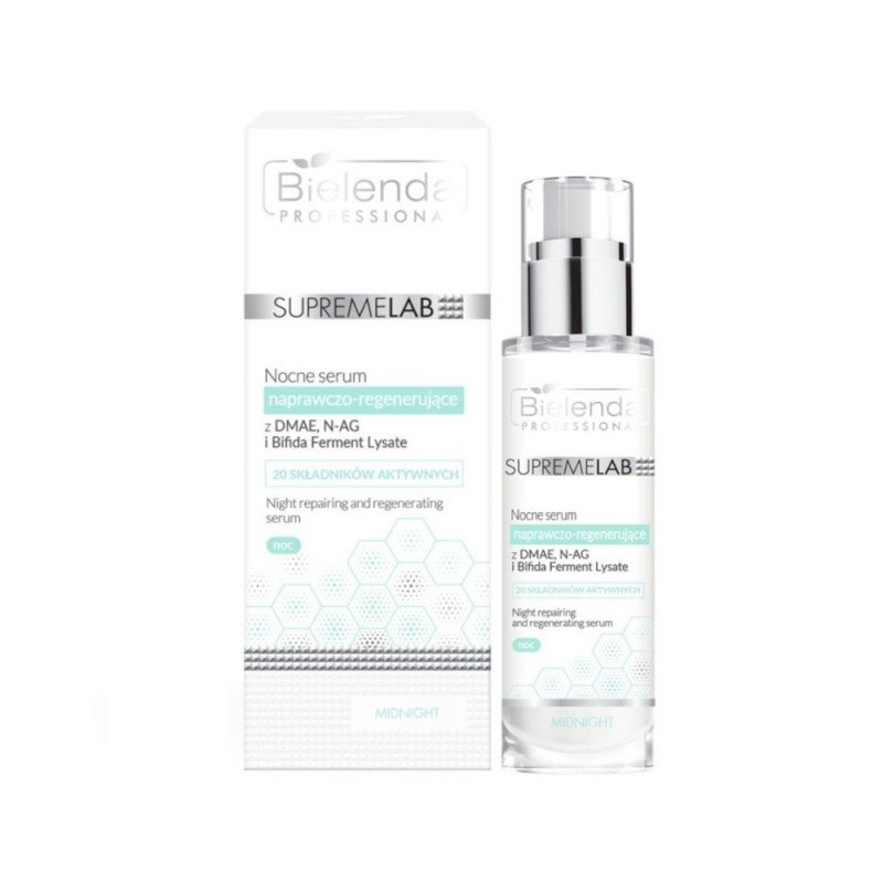 Bielenda Professional SUPREMELAB Night Repair and Regenerating Serum 30ml - سيروم لتجديد البشرة 30 مل من بيليندا بروفيشينال
