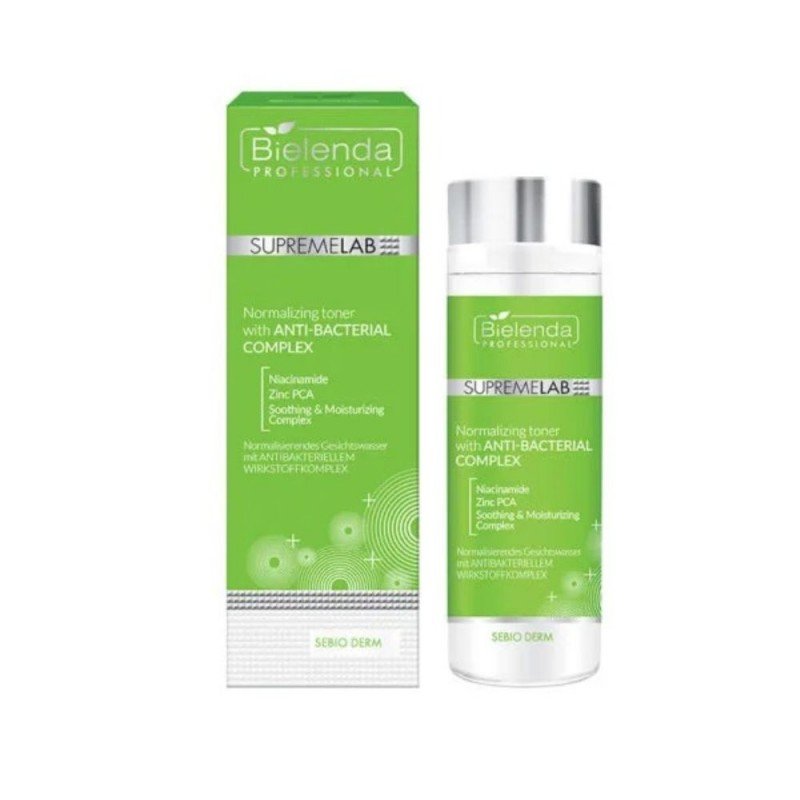 Bielenda Supremelab Sebio Derm Normalising Face Toner with Antibacterial Complex تونر مضاد للبكتيريا من بيلندا بروفيشنال 200 مل