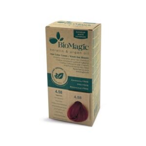 Biomagic Hair Color C K 4/58 Red Violet Auburn - صبغة شعر لون أحمر بنفسجي كستنائي