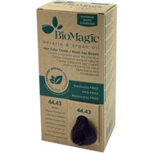 Biomagic Hair Color C K 44/43 Deep Brown Mahogany Gold - صبغة شعر لون بني ماهوغاني ذهبي داكن