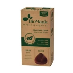 Biomagic Hair Color C K 55/55 Deep Dark Red - صبغة شعر لون أحمر داكن عميق