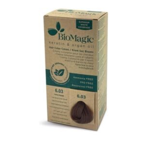 Biomagic Hair Color C K 6.03 Dark Natural Golden Blonde - صبغة شعر لون أشقر ذهبي طبيعي غامق