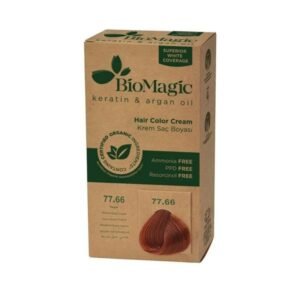Biomagic Hair Color C K 77/66 Medium Deep Copper - صبغة شعر بيوماجيك CK 77/66 نحاسي متوسط ​​غامق